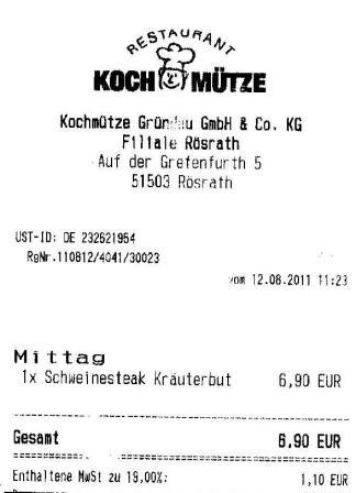 srde Hffner Kochmtze Restaurant